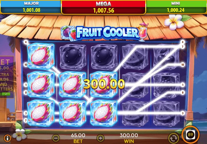 Fruit Cooler osnovna igra pobjeda
